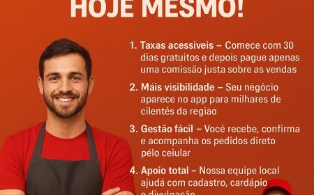 motivos para cadastrar seu restaurante no RP Delivery hoje mesmo!”